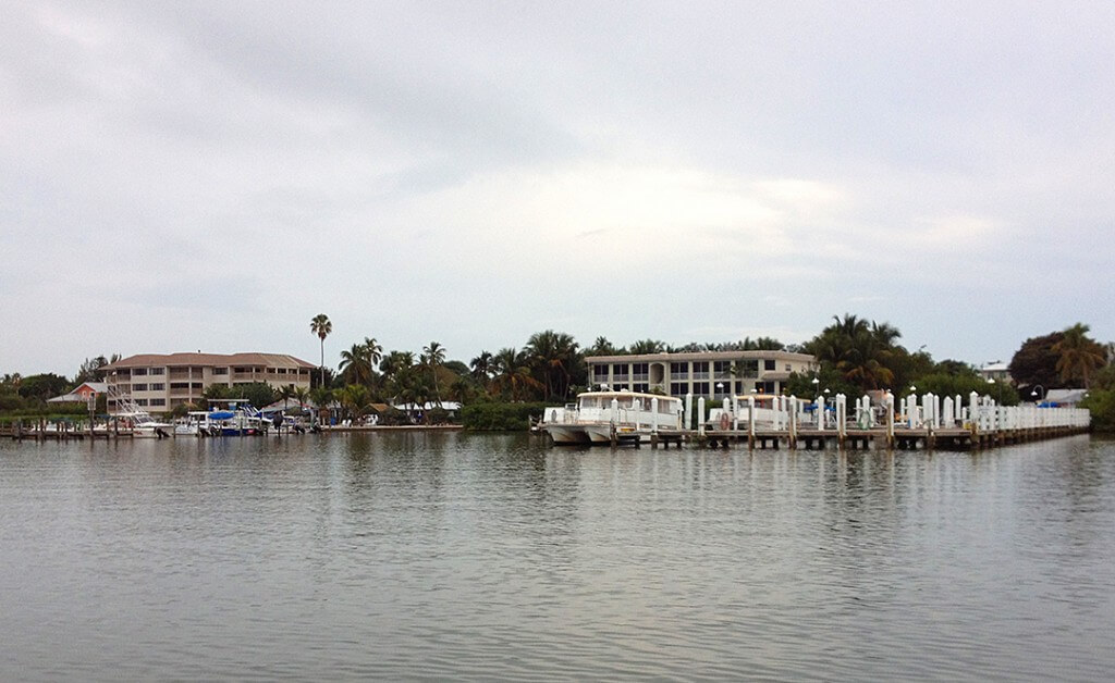 'Tween Waters Marina from our anchorage