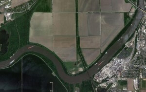 Pekin Wiggles from Google Earth