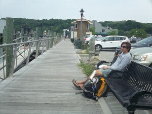 Lunch on the dock