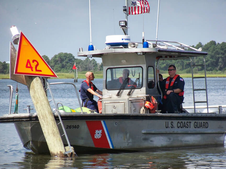 The USCG trying to fix R "42"