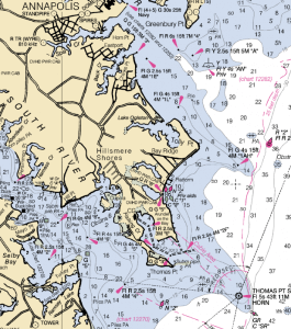 Thomas Point, the Severn, and Annapolis.