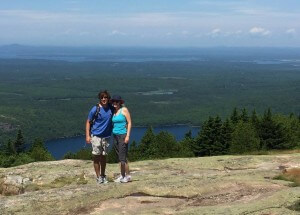 Atop Cadillac Mountain in Acadia NP. Photo by the illustrious Shawn Duckworth.