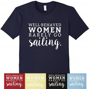 Well Behaved Sailing no anchor w colors