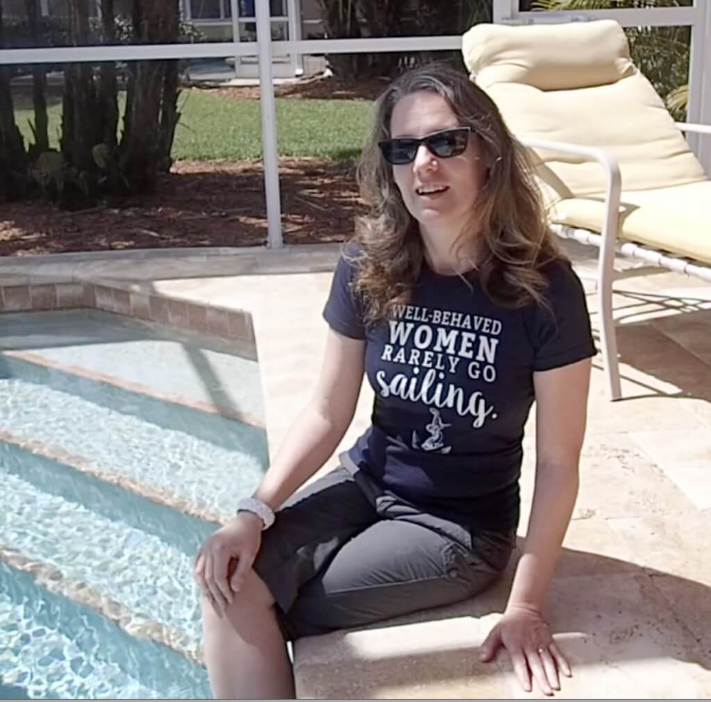 video still with t-shirt